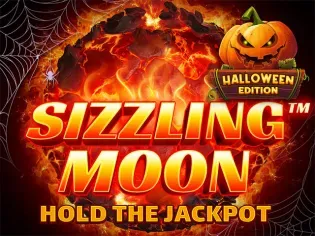 Sizzling Moon Halloween game cover